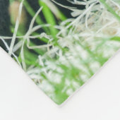 ゴリラ考え入 フリースブランケット (角)