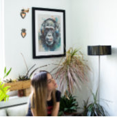 ゴリラ聞ーからヘッドフォン ポスター