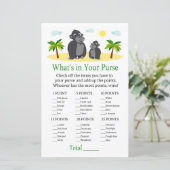 ゴリラ財布ゲームのベビーシャワーの中に何がある (スタンド正面)