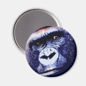 ゴリラ顔 マグネット (正面/裏面)