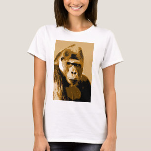 ゴリラ顔 Tシャツ