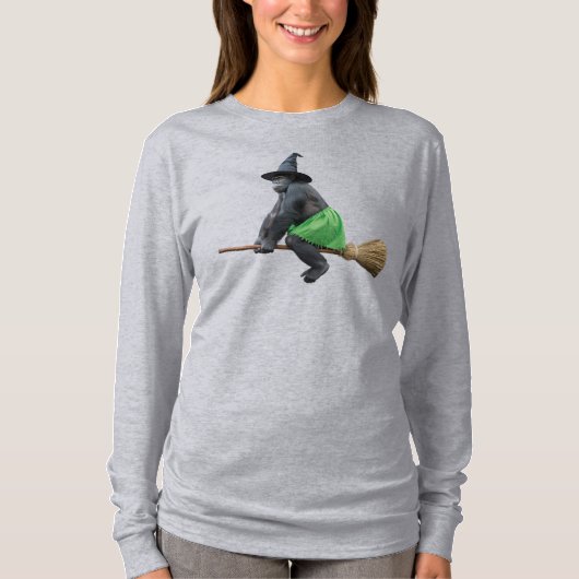 ゴリラ魔女 Tシャツ (正面)