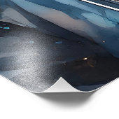 ゴリラ（ばちゃばちゃ）跳ねるアートウォーターカラーポートレートフード付きスウェットシャツ フォトプリント            (角)