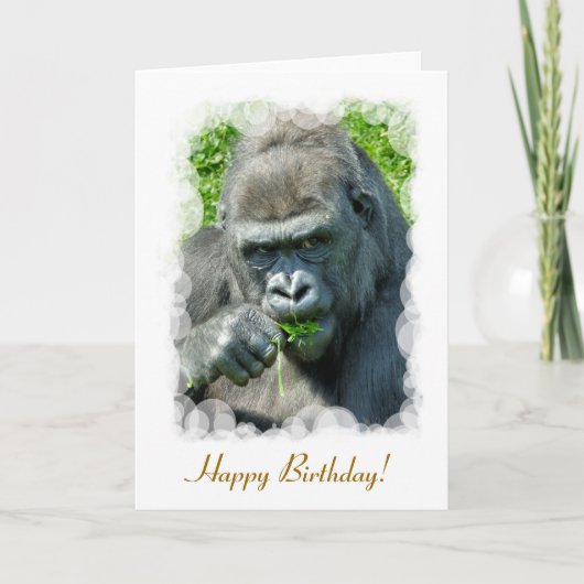 ゴリラ カード (正面)