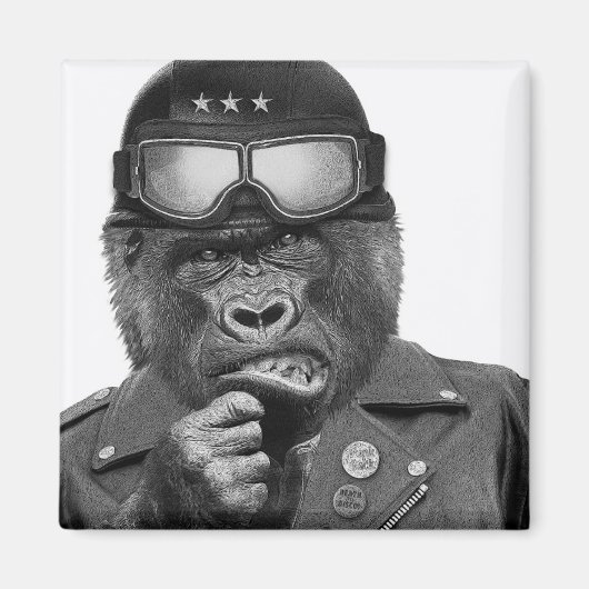 ゴリラ・ガイ マグネット (正面)