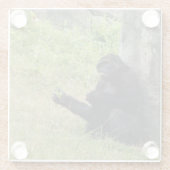 ゴリラ ガラスコースター (裏面)