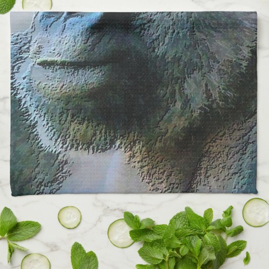 ゴリラ キッチンタオル (折り畳み)