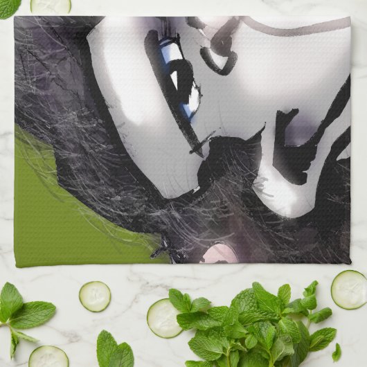 ゴリラ キッチンタオル (折り畳み)