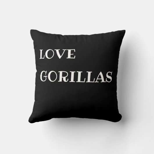 ゴリラ クッション (裏面)