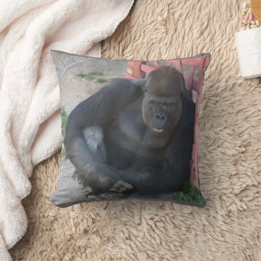 ゴリラ クッション (ブランケット)