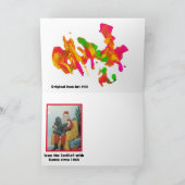 ゴリラ®クリスマス カード (内部)