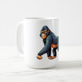ゴリラ コーヒーマグカップ (正面左)