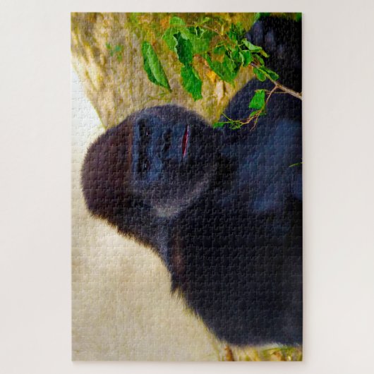 ゴリラ。 ジグソーパズル (縦)