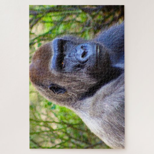 ゴリラ。 ジグソーパズル (縦)