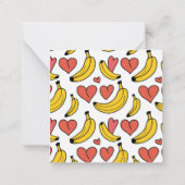 ゴリラ「タグ・ユア・イット」バレンタインカード ノートカード (裏面)