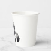 ゴリラ・デッドリフト 紙コップ (左)