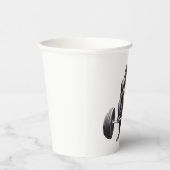 ゴリラ・デッドリフト 紙コップ (右)