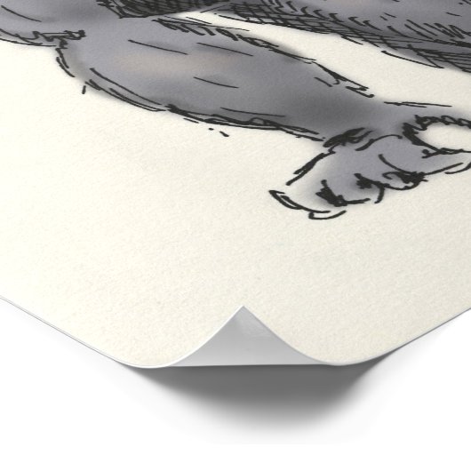 ゴリラ・トリビア ポスター (角)