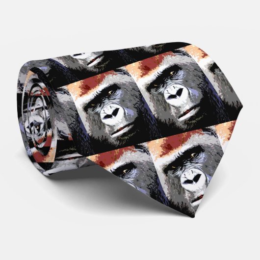 ゴリラ ネクタイ (ロール)