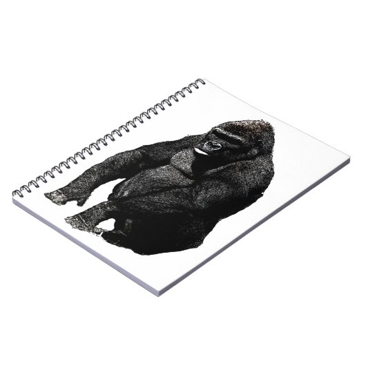 ゴリラ ノートブック (左側)