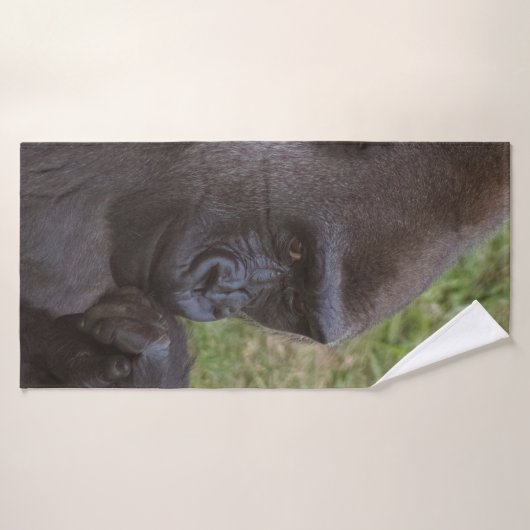 ゴリラ バスタオル (バスタオル)