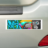 ゴリラ バンパーステッカー (車上)