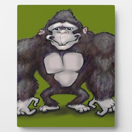 ゴリラ フォトプラーク (正面)