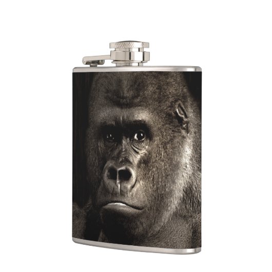 ゴリラ フラスク (左)
