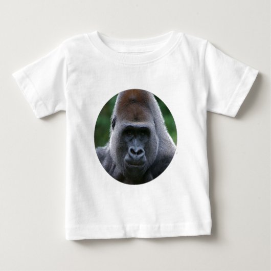 "ゴリラ" ベビーTシャツ (正面)