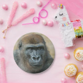 ゴリラ ペーパープレート (パーティー)