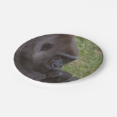 ゴリラ ペーパープレート (アングル)