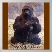 ゴリラ ポスター (正面)