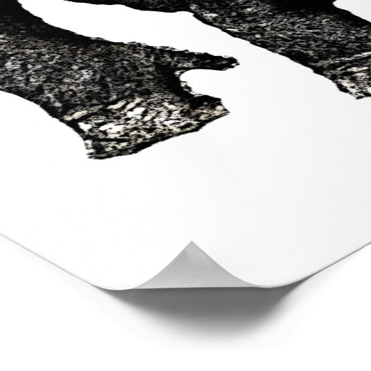 ゴリラ ポスター (角)