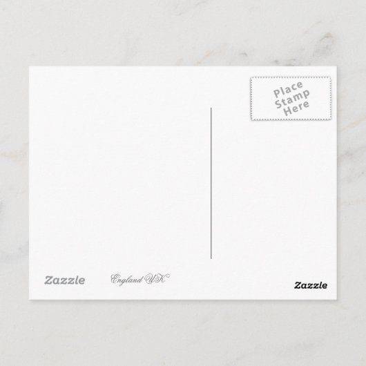 ゴリラ ポストカード (裏面)