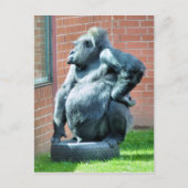 ゴリラ ポストカード (正面)