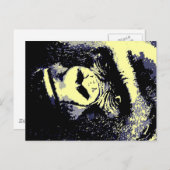 ゴリラ ポストカード (正面/裏面)