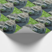 ゴリラ ラッピングペーパー (角)