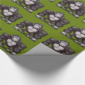 ゴリラ ラッピングペーパー (角)