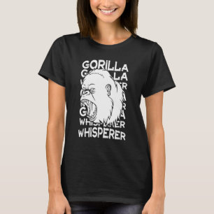 ゴリラ 動物 名言 猿 生息地 シルバーバック ウェス Tシャツ