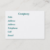 ゴリラ 名刺 (裏面)