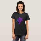 ゴリラ 猿 モンキー アート Tシャツ (正面フル)