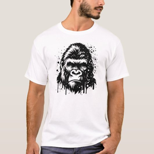 ゴリラ Tシャツ (正面)