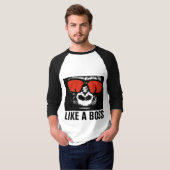 ゴリラTシャツのようなボス Tシャツ (正面フル)