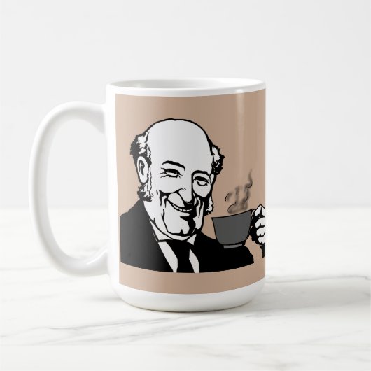 ゴリーによって コーヒーマグカップ (左)