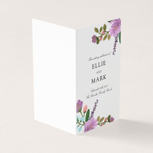 ゴリーティフローラミニ結婚式 プログラム (外部)