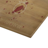 ゴリー殺害トマト犯罪シーンカスタム文字 カッティングボード (角)