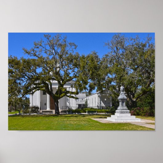 ゴリー記念碑と教会 ポスター (正面)