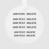 ゴルおっちょこちょいのフ オーナメント (裏面)