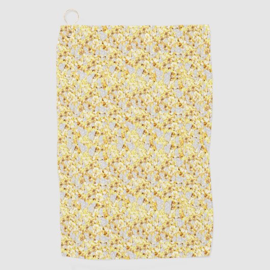 ゴルきらきら光るフ ゴルフタオル (正面)