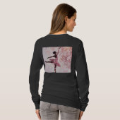 ゴルの雨の通り桜 Tシャツ (裏面フル)